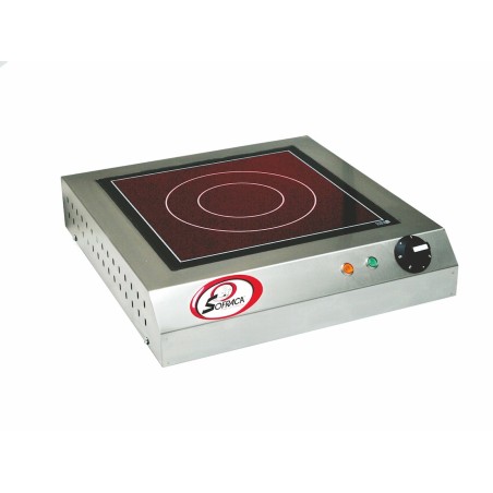Réchaud vitro-céramique à détecteur 3,5 kw SOFRACA Réchaud vitro-céramique à détecteur 3,5 kw SOFRACA