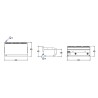 Dimensions plancha gaz 88x43x1.5cm REPAGAS Dimensions plancha gaz 88x43x1.5cm REPAGAS