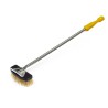 Brosse à cendres en laiton manche inox 70cm LILLY CODROIPO Brosse à cendres en laiton manche inox 70cm LILLY CODROIPO