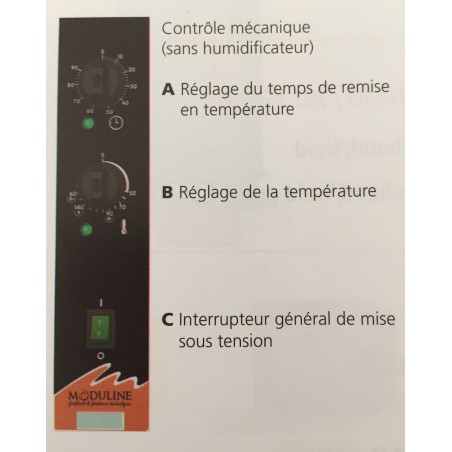 Four de Remise/Maintien en Température 9 x GN 2/3 MODULINE