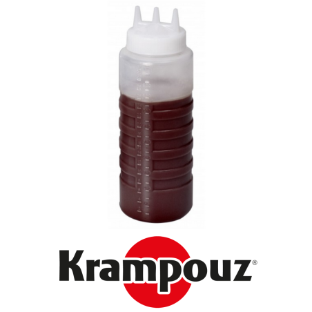 Bouteille 3 becs verseurs KRAMPOUZ 