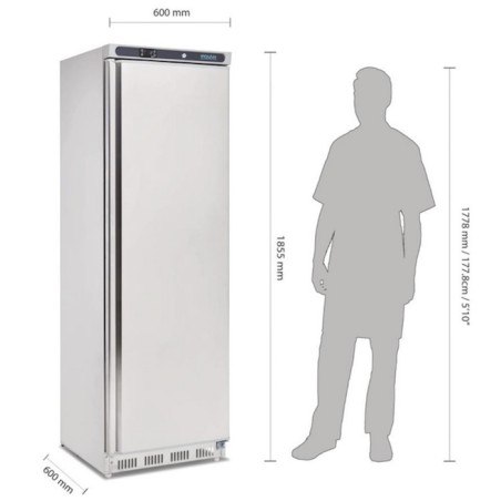 Armoire réfrigérée positive inox 400 litres POLAR