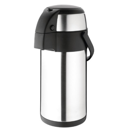 Thermos inox à pompe 3 litres OLYMPIA