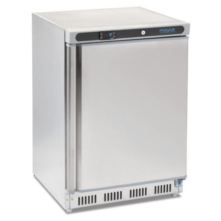 Mini armoire réfrigérée négative inox 140 litres POLAR