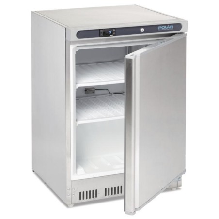 Mini armoire réfrigérée négative inox 140 litres POLAR