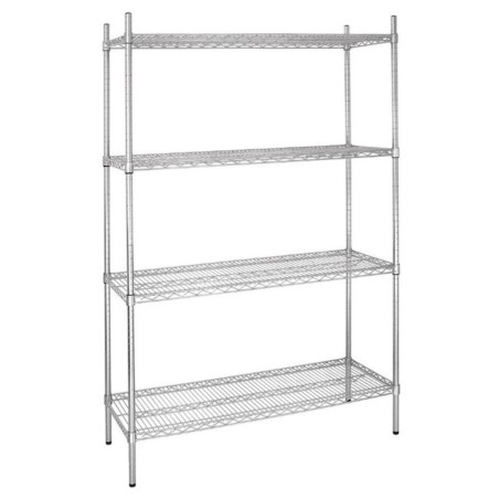 Etagère modulaire 4 niveaux 1220 x 457 mm VOGUE