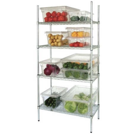 Etagère modulaire 4 niveaux (L) 915 x (P) 457 mm VOGUE