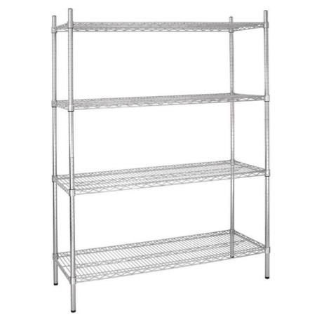 Etagère modulaire 4 niveaux (L) 1525 x (P) 457 mm VOGUE