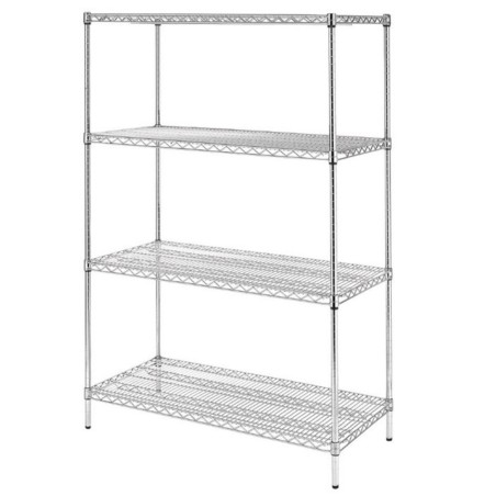 Etagère modulaire 4 niveaux (L) 1220 x (P) 610 mm VOGUE