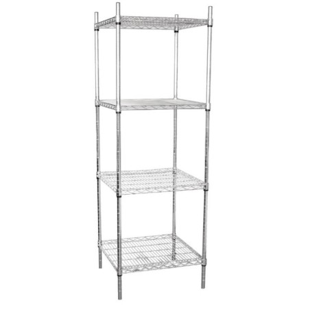 Etagère modulaire 4 niveaux (L) 610 x (P) 610 mm VOGUE