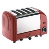 Grille-pain 4 tranches rouge DUALIT Grille-pain 4 tranches rouge DUALIT