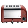 Grille-pain 4 tranches rouge DUALIT Grille-pain 4 tranches rouge DUALIT