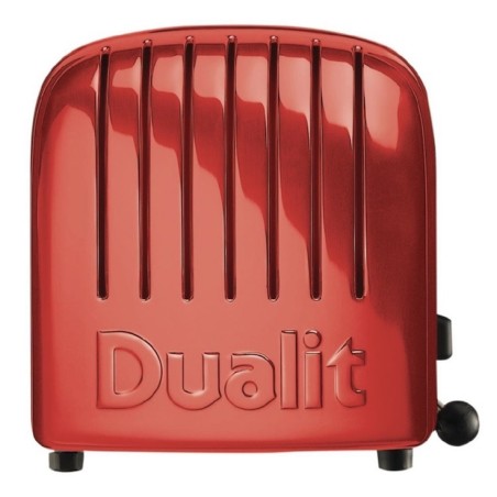 Grille-pain 4 tranches rouge DUALIT