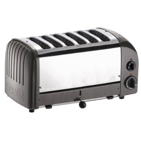 Grille-pain 6 tranches anthracite DUALIT Grille-pain 6 tranches anthracite DUALIT