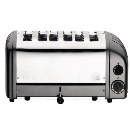 Grille-pain 6 tranches anthracite DUALIT Grille-pain 6 tranches anthracite DUALIT