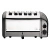 Grille-pain 6 tranches anthracite DUALIT Grille-pain 6 tranches anthracite DUALIT