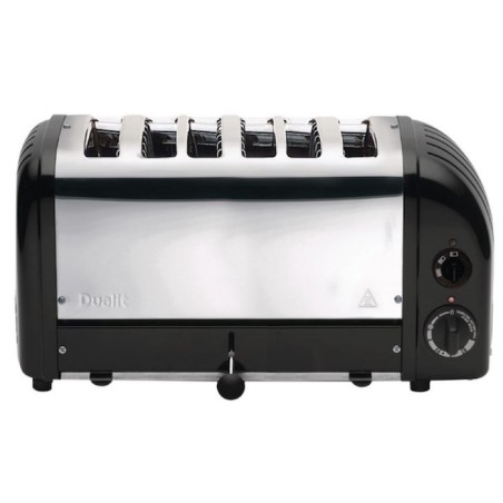 Grille-pain 6 tranches noir DUALIT