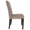 Chaise en tissus beige BOLERO (lot de 2) Chaise en tissus beige BOLERO (lot de 2)