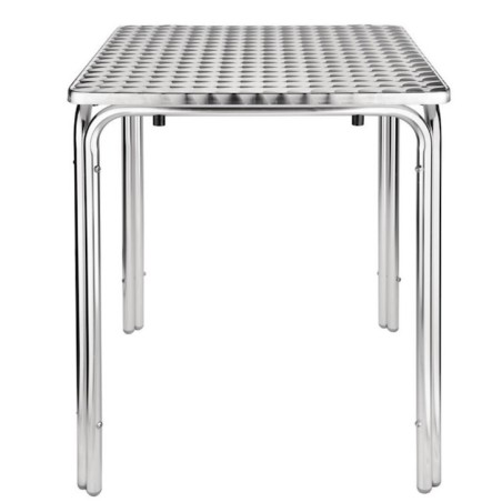 Table inox empilable 60 x 60 cm BOLERO