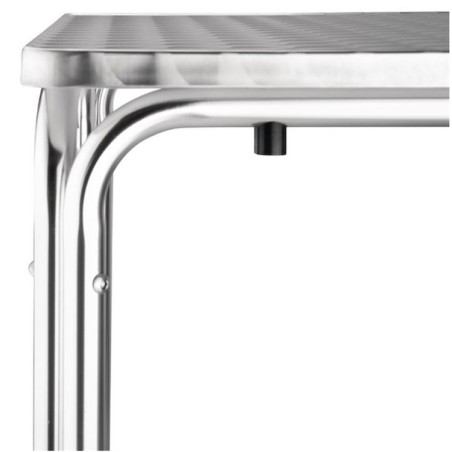 Table inox empilable 60 x 60 cm BOLERO