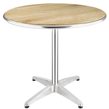 Table ronde frêne 80 cm BOLERO