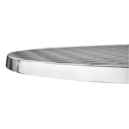 Mange-debout inox/alu 600 mm BOLERO