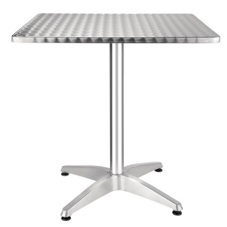 Table inox/alu 70 x 70 cm BOLERO Table inox/alu 70 x 70 cm BOLERO