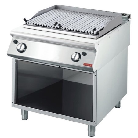 Grill pierre de lave 2 zones série 700 GASTRO M 