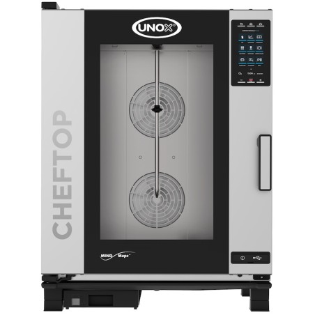 Four mixte-vapeur gaz 10 niveaux GN 1/1 CHEFTOP PLUS UNOX