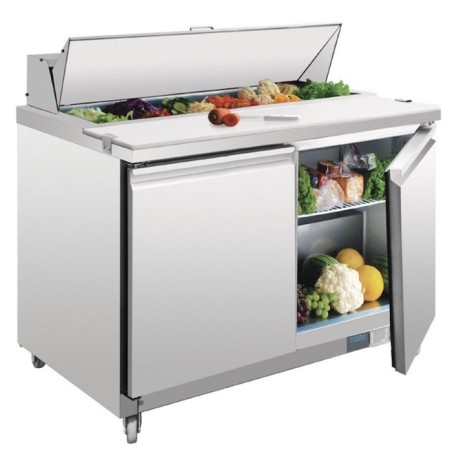 Saladette 2 portes + 12 bacs POLAR