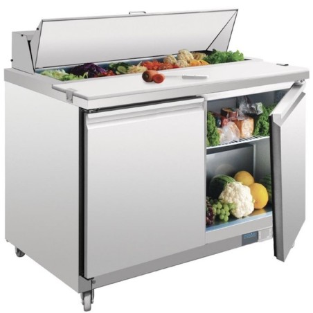 Saladette 2 portes + 12 bacs POLAR