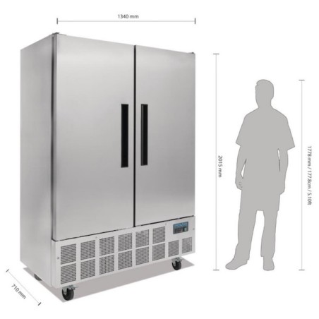 Armoire réfrigérée positive 960 litres POLAR