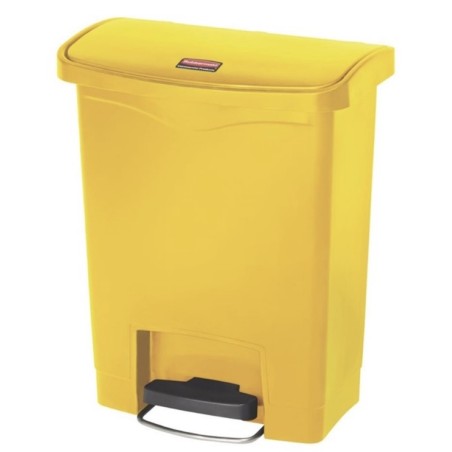 Poubelle résine 30 litres pédale frontale RUBBERMAID