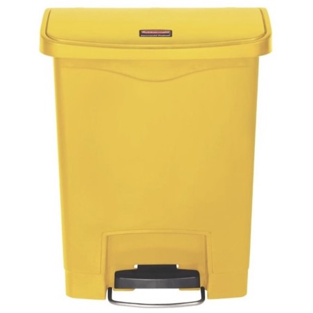 Poubelle résine 30 litres pédale frontale RUBBERMAID