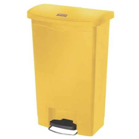 Poubelle résine 50 litres pédale frontale RUBBERMAID