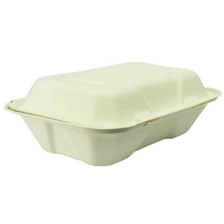 Barquette repas compostable en bagasse (x200) VEGWARE