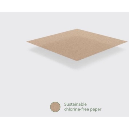 Papier sulfurisé non blanchi compostable (x500) VEGWARE