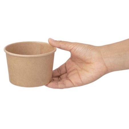 Pot à soupe / glace papier PLA compostable (x500) FIESTA GREEN