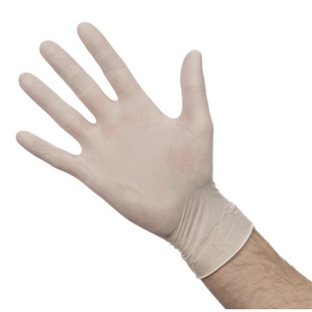 Gants en latex poudrés (lot de 100) VOGUE