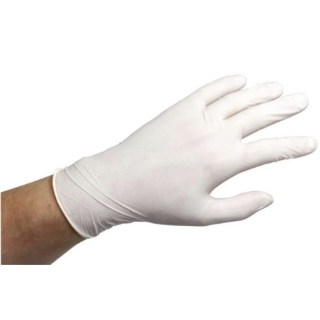 Gants en latex poudrés (lot de 100) VOGUE