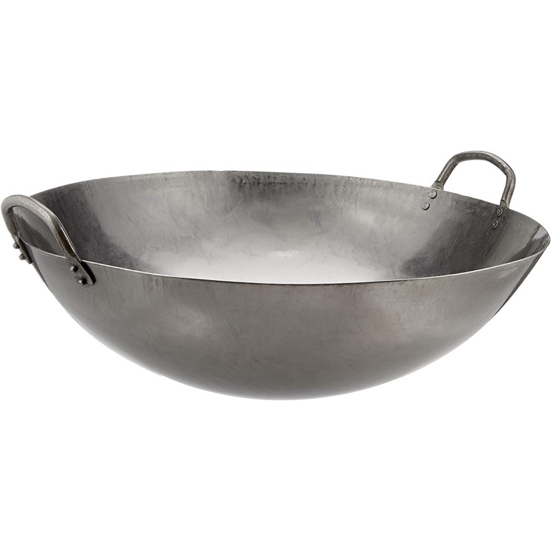 Sauteuse wok pour couronne fonte NAYATI