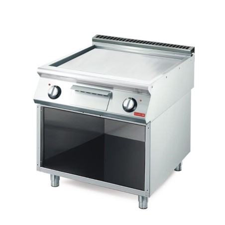 Fry-Top 400V fer doux sur meuble 80x70x1 cm GASTRO M 