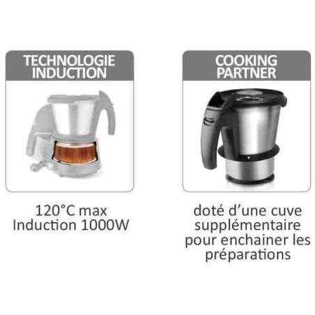 Robot cuiseur professionnel DELCOOK COOKING PARTNER