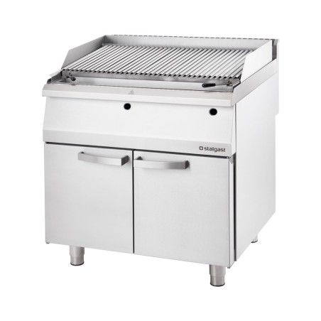 Grill pierre de lave gaz naturel 80x70cm STALGAST