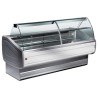 Vitrine réfrigérée ventilée service arrière vitre bombée 150cm DIAMOND Vitrine réfrigérée ventilée service arrière vitre bombée 150cm DIAMOND