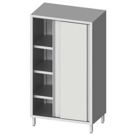 Armoire inox 2 portes coulissantes P500 H1800 STALGAST