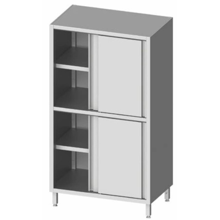 Armoire inox 4 portes coulissantes P500 H1800 STALGAST