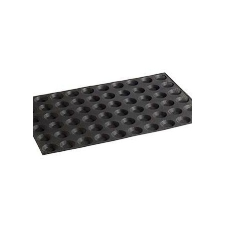 Moule pâtissier 600x400mm silicone empreinte tartelettes rondes FLEXIPAN ORIGINE