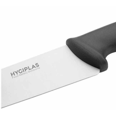 Couteau de cuisine noir 220 mm HYGIPLAS