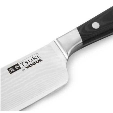 Couteau de cuisine Santoku 160 mm (lame large) série 7 Tsuki VOGUE